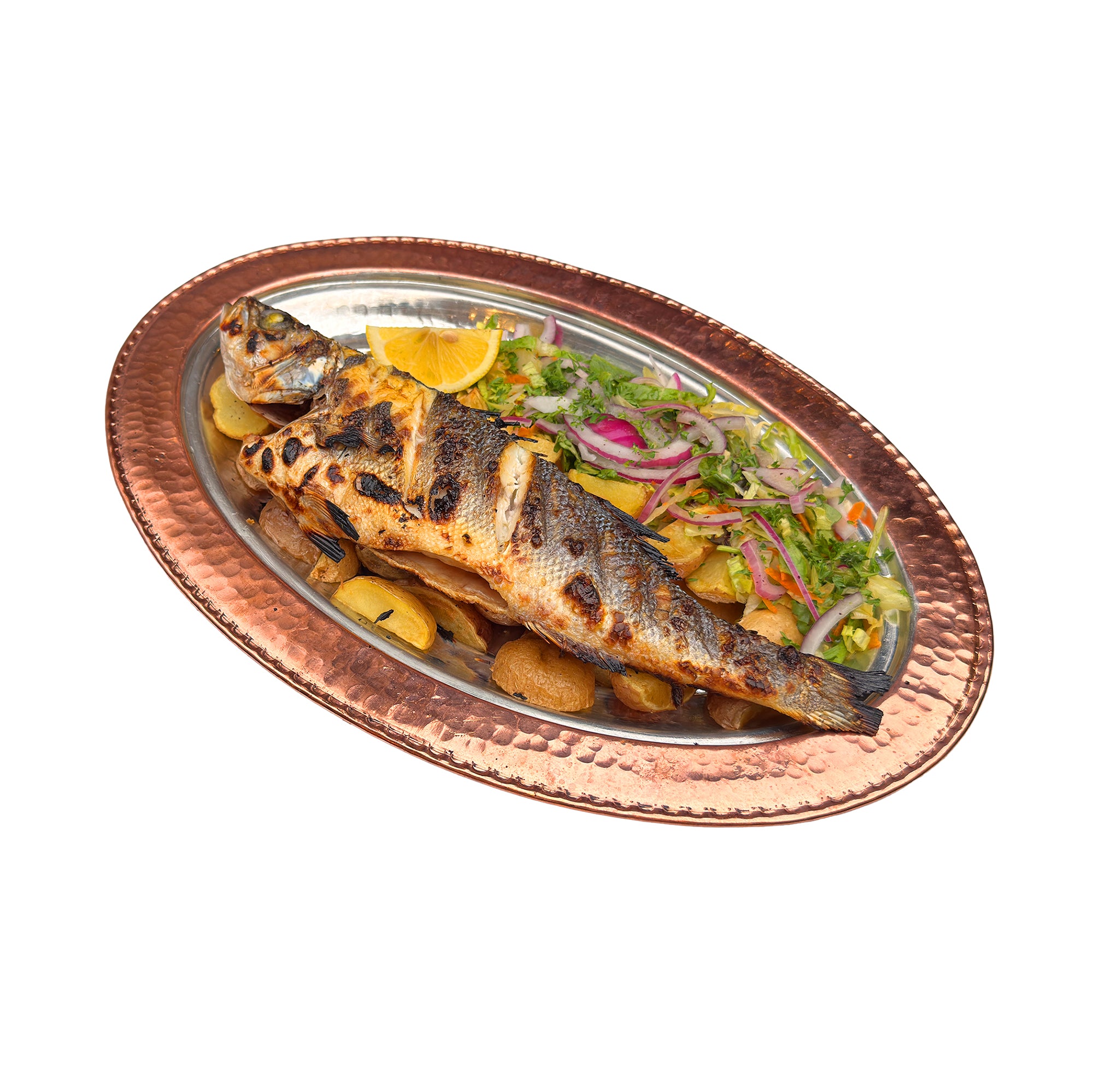 Grilled Whole Seabass